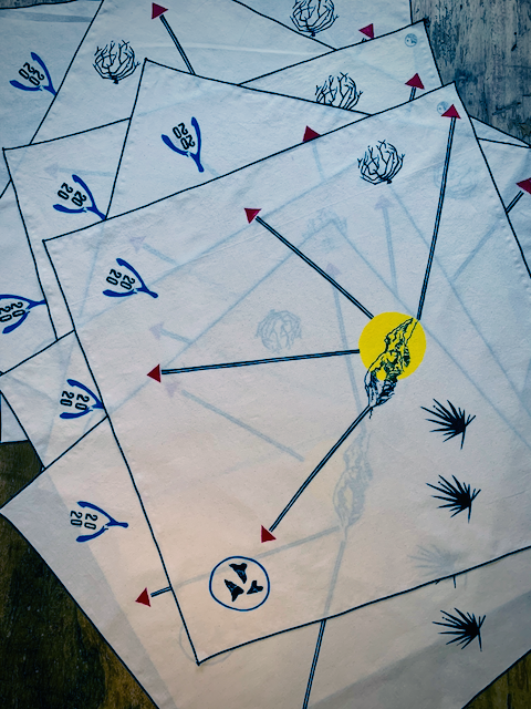 Commission: Saw Mill Mountain Bandana Keepsakes