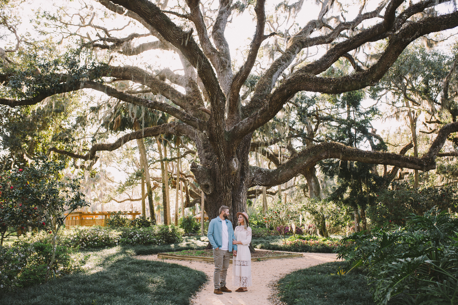 Lex And Nate Washington Oaks Gardens State Park Engagement