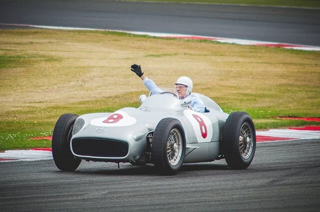 Farewell Sir Stirling Moss - seen here still being an absolute legend just five years ago driving a 1955 Mercedes W196 in front of the fans ahead of the British Grand Prix at Silverstone #RIPSirStirlingMoss

#stirlingmoss #sirstirlingmoss #rip #ripst