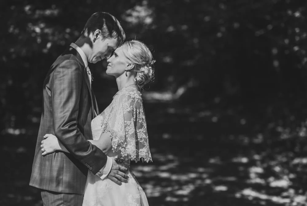 Creative wedding portraits