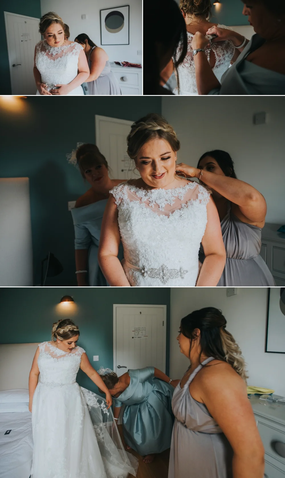 Bridal prep photos