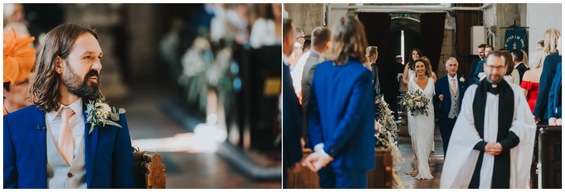 church wedding alternative photography