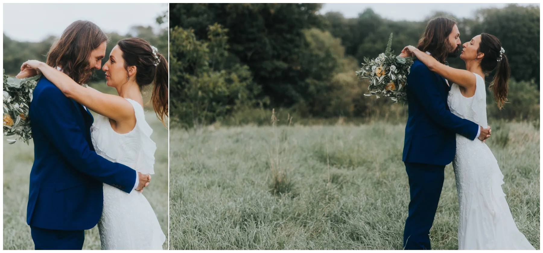 creative alternative wedding portraits, kent wedding photographer