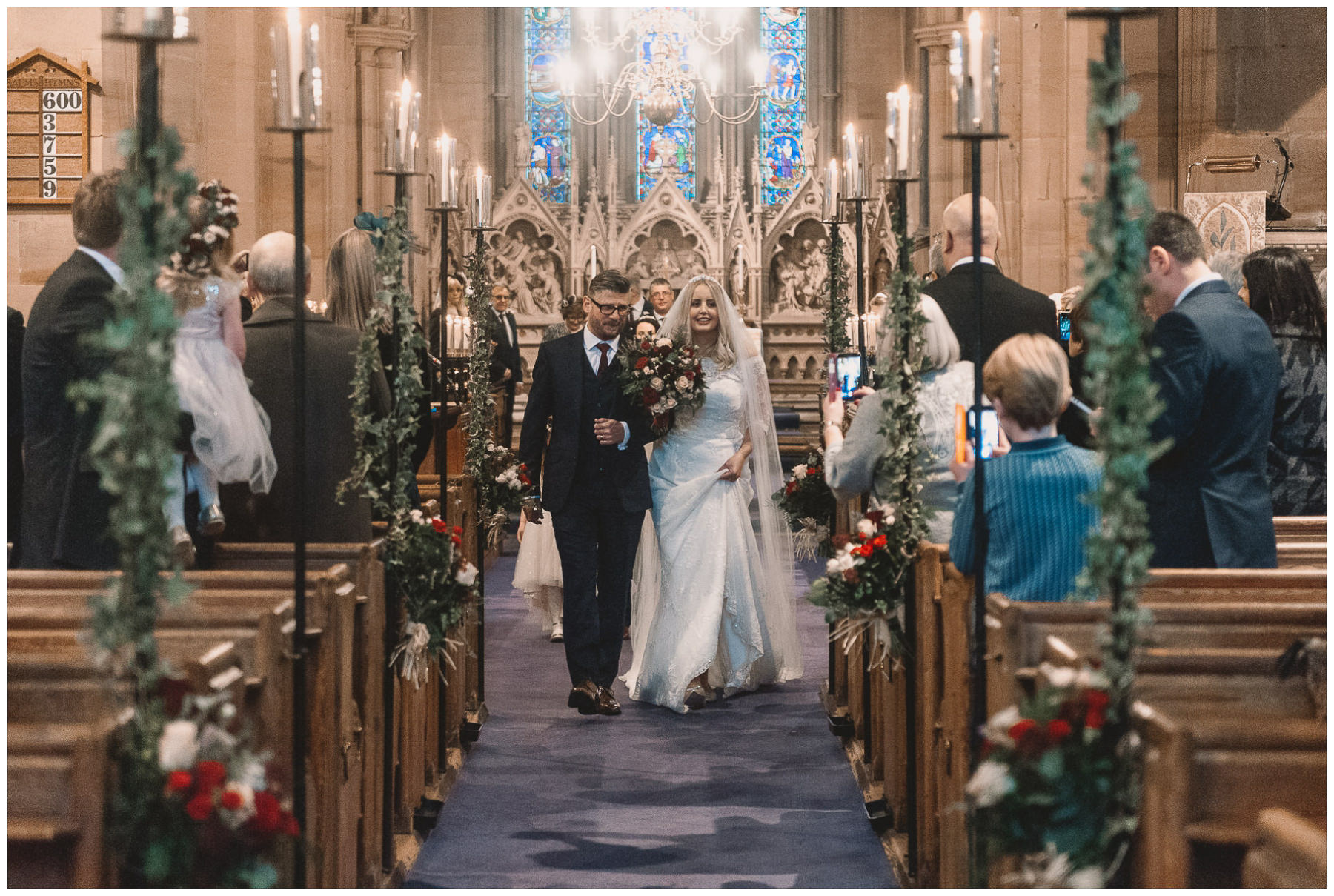 winter wedding photographer in sussex