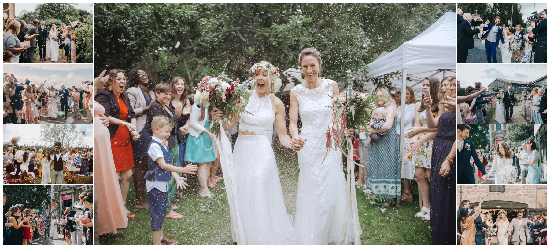 cool quirky wedding photos