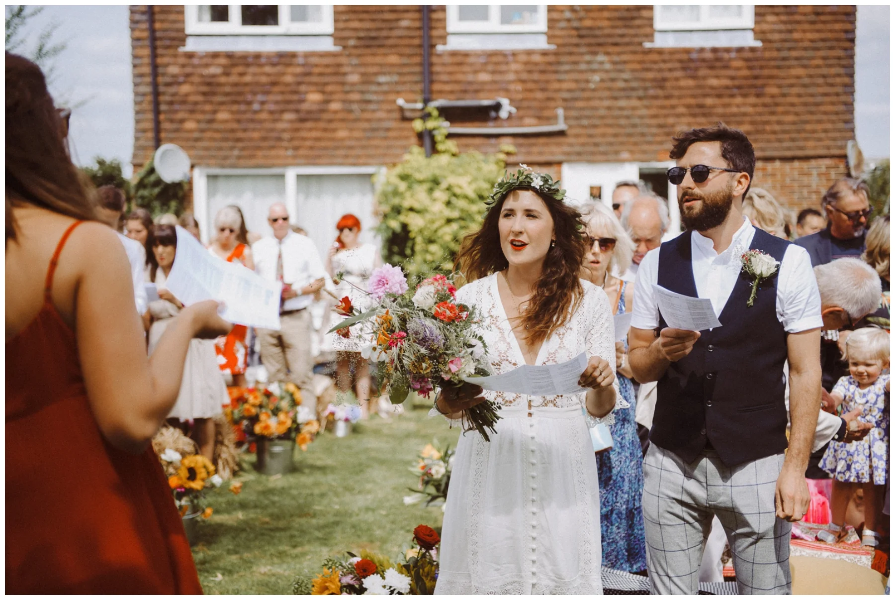 alternative wedding photographer sussex