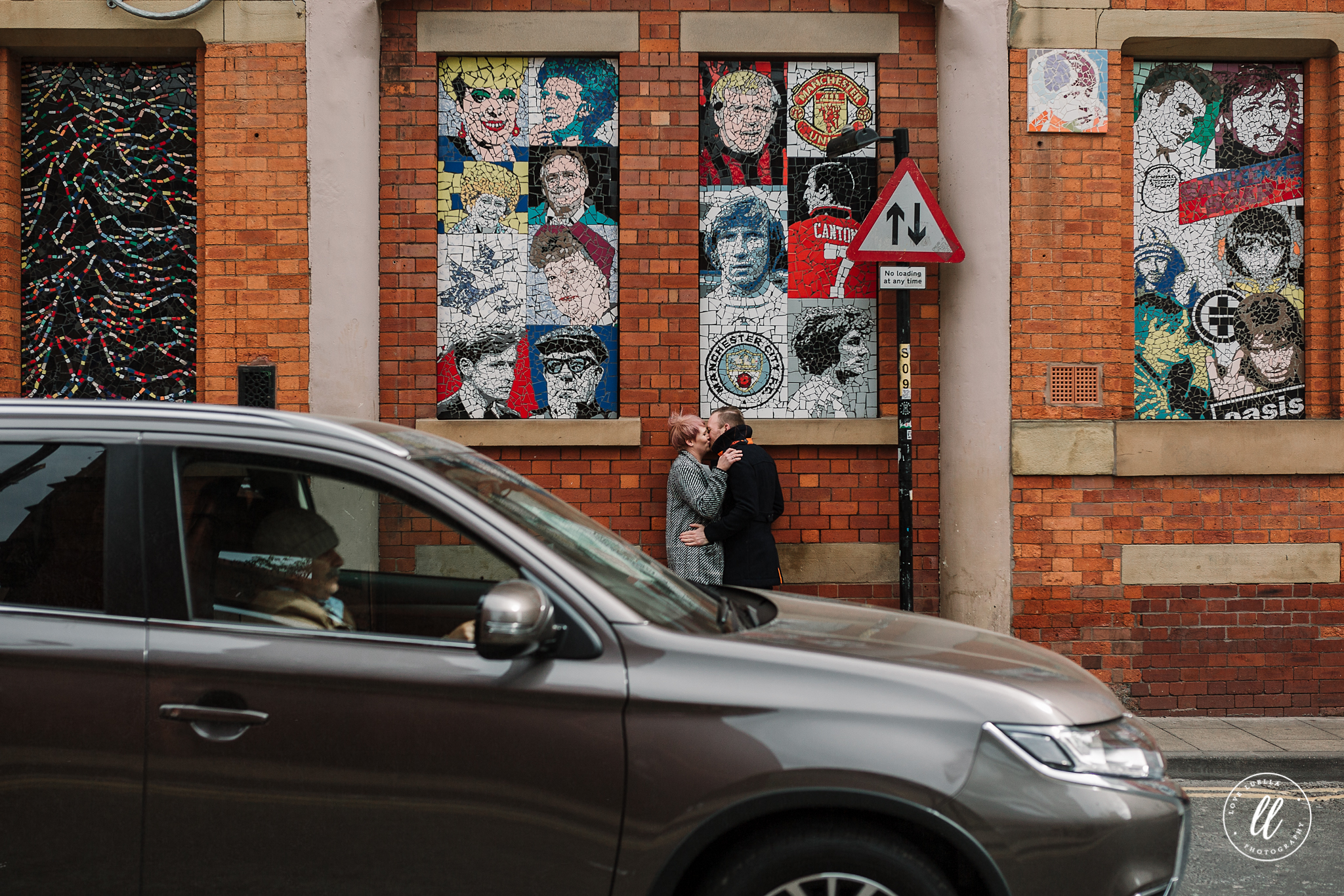 passing car- northern quarter manchester