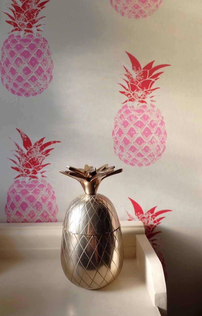 Interior Round-Up: The best pineapple wallpapers — Manchester Lifestyle Blog