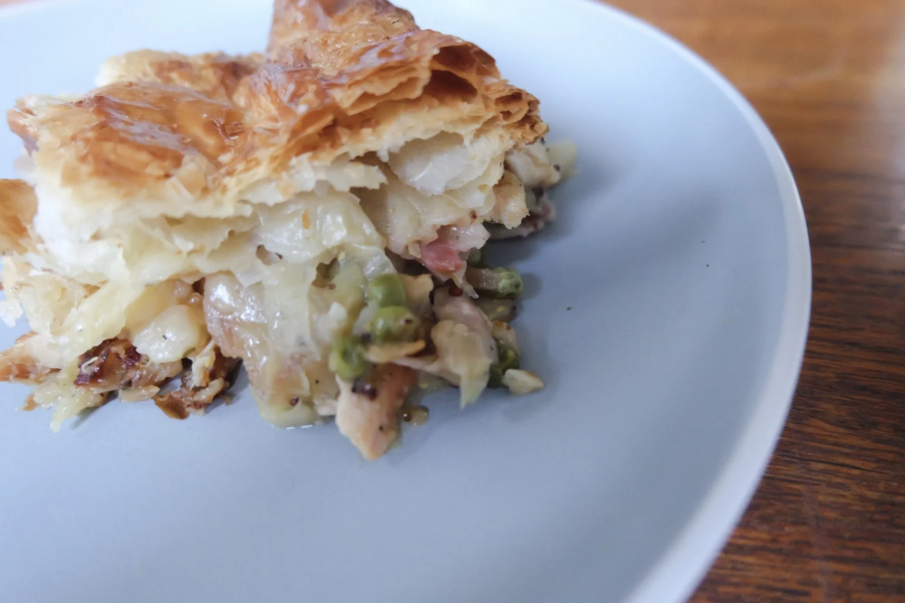 Leftover Roast Chicken Pie 