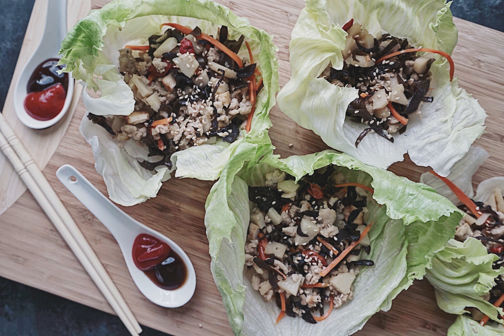 Chicken Lettuce Wraps