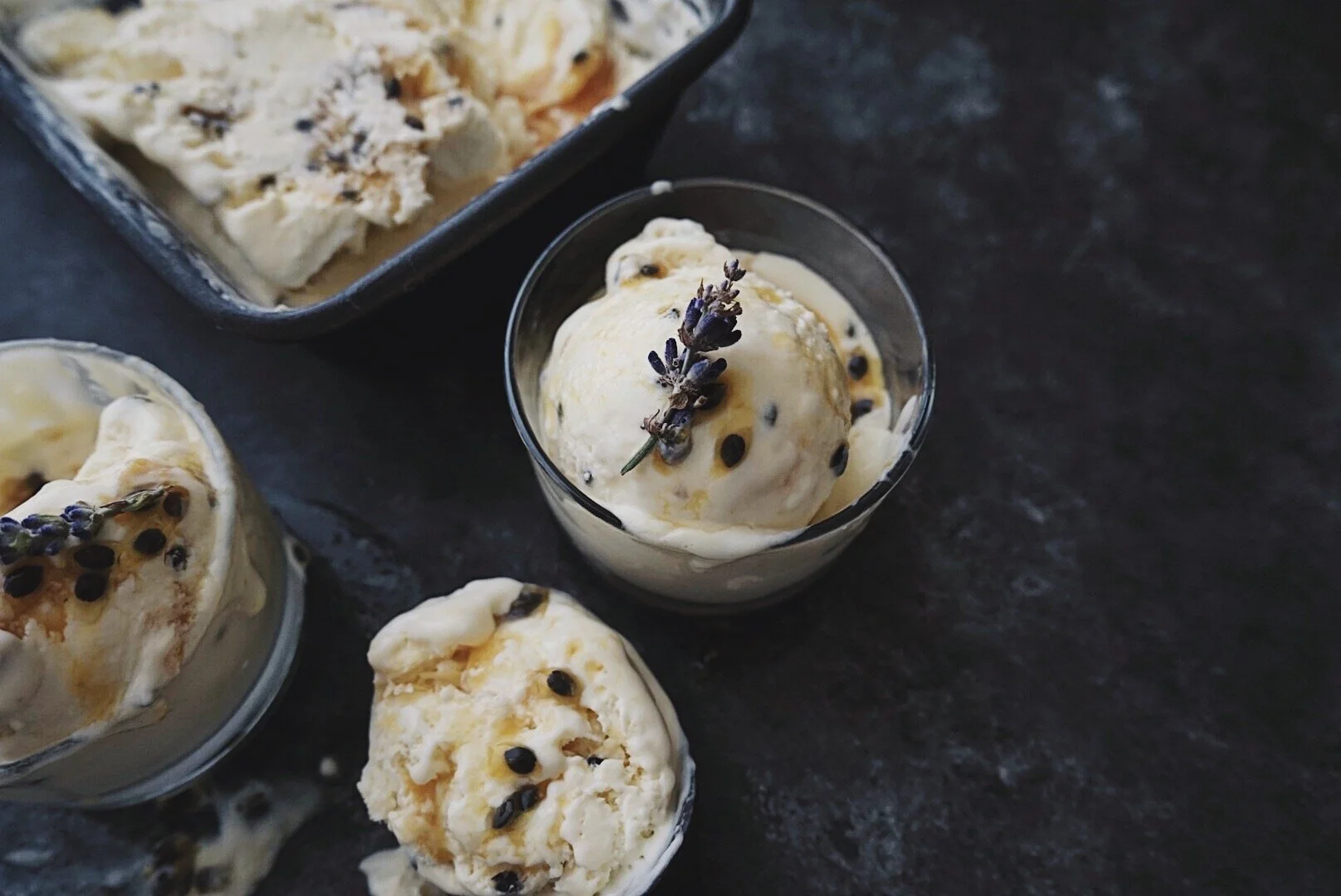 Passion Fruit Ice Cream