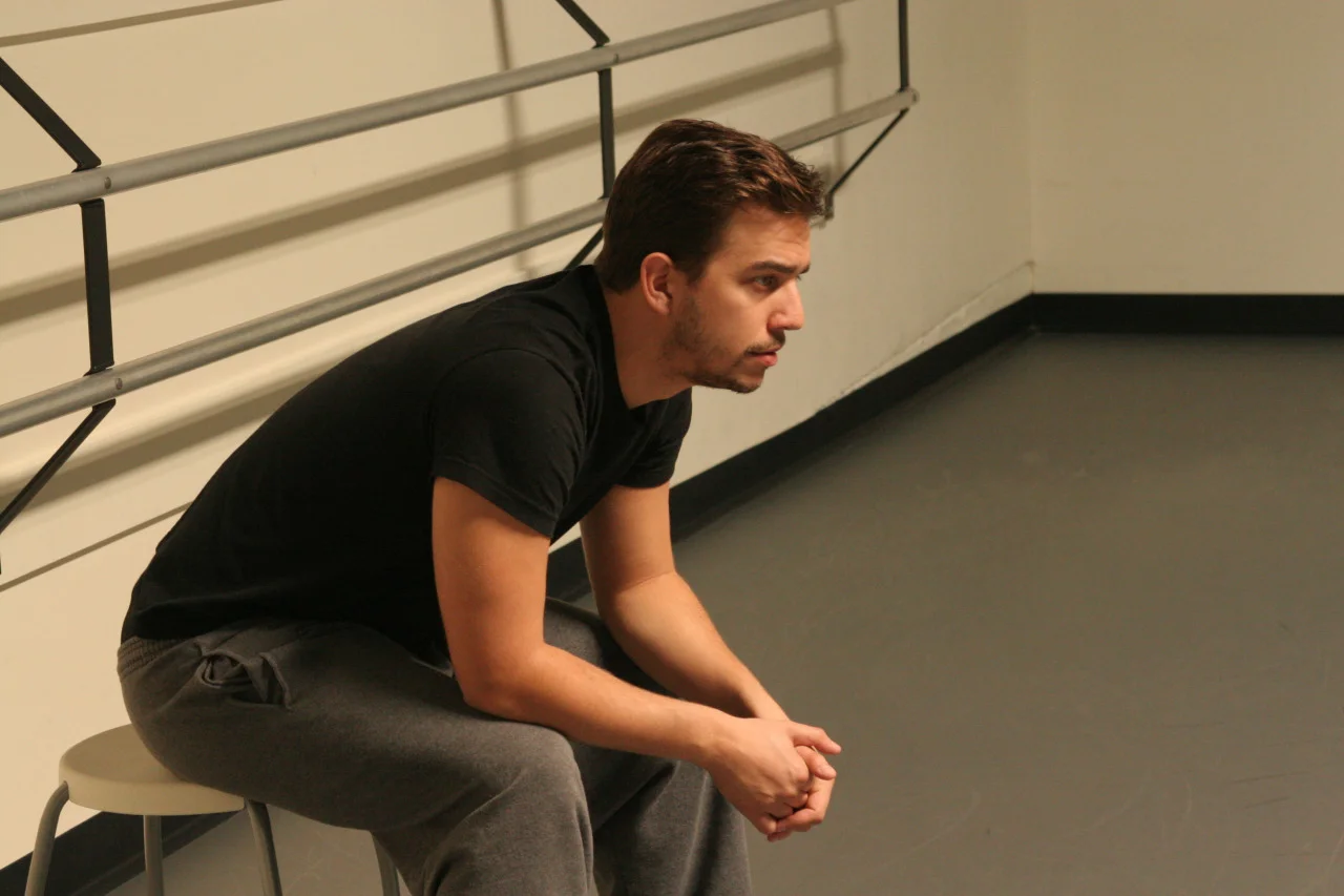 Guest choreographer Louis Acquisto rehearsing his new creation Nemesis Variations
WORLD PREMIERE MAR 13-15
GET TICKETS: http://www.darkcirclescontemporarydance.com/