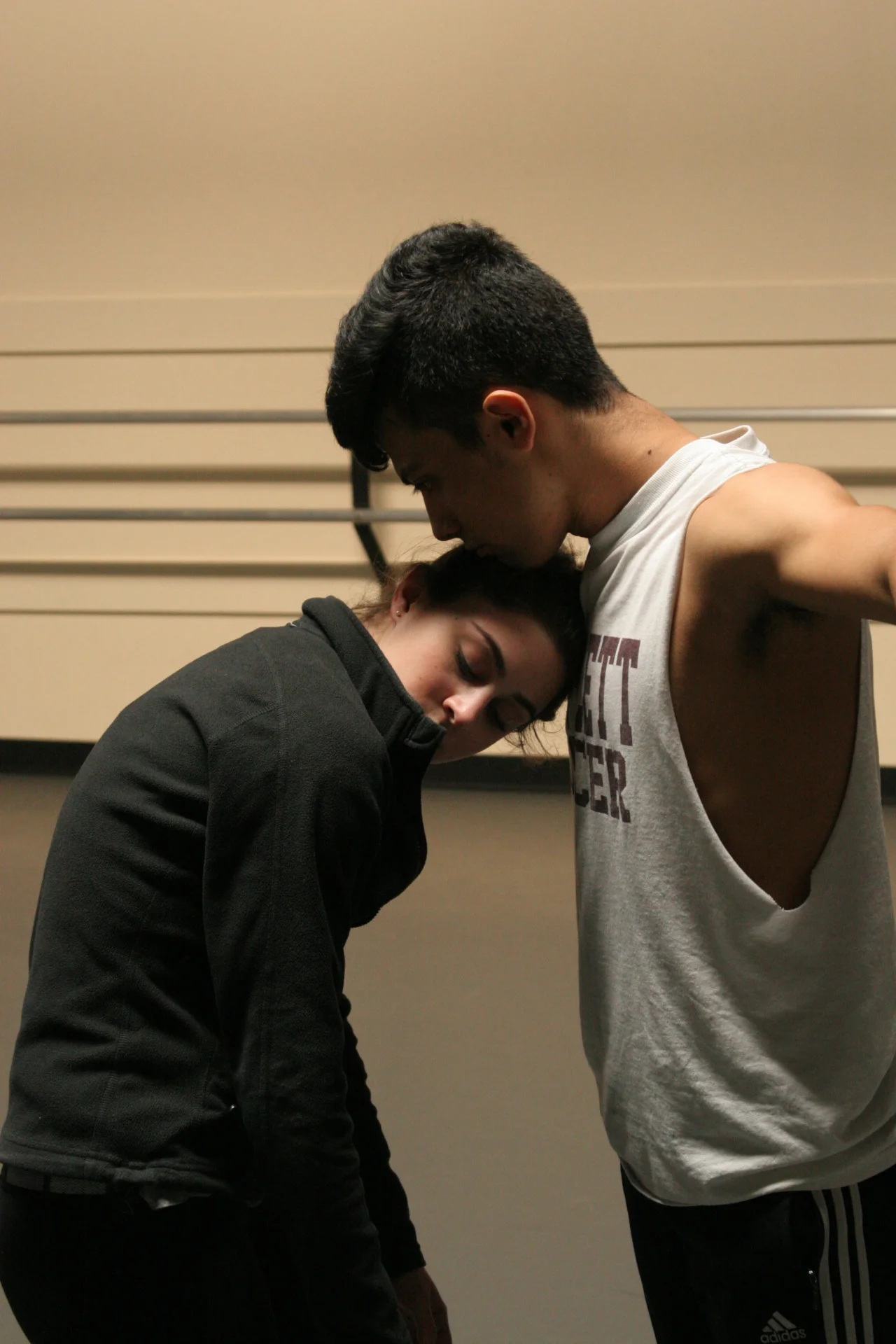 Dancers Julie Kaye and Jesse Castaneda rehearse Joshua L. Peugh’s White Day
WORLD PREMIERE MAR 13-15
GET TICKETS: http://www.darkcirclescontemporarydance.com/