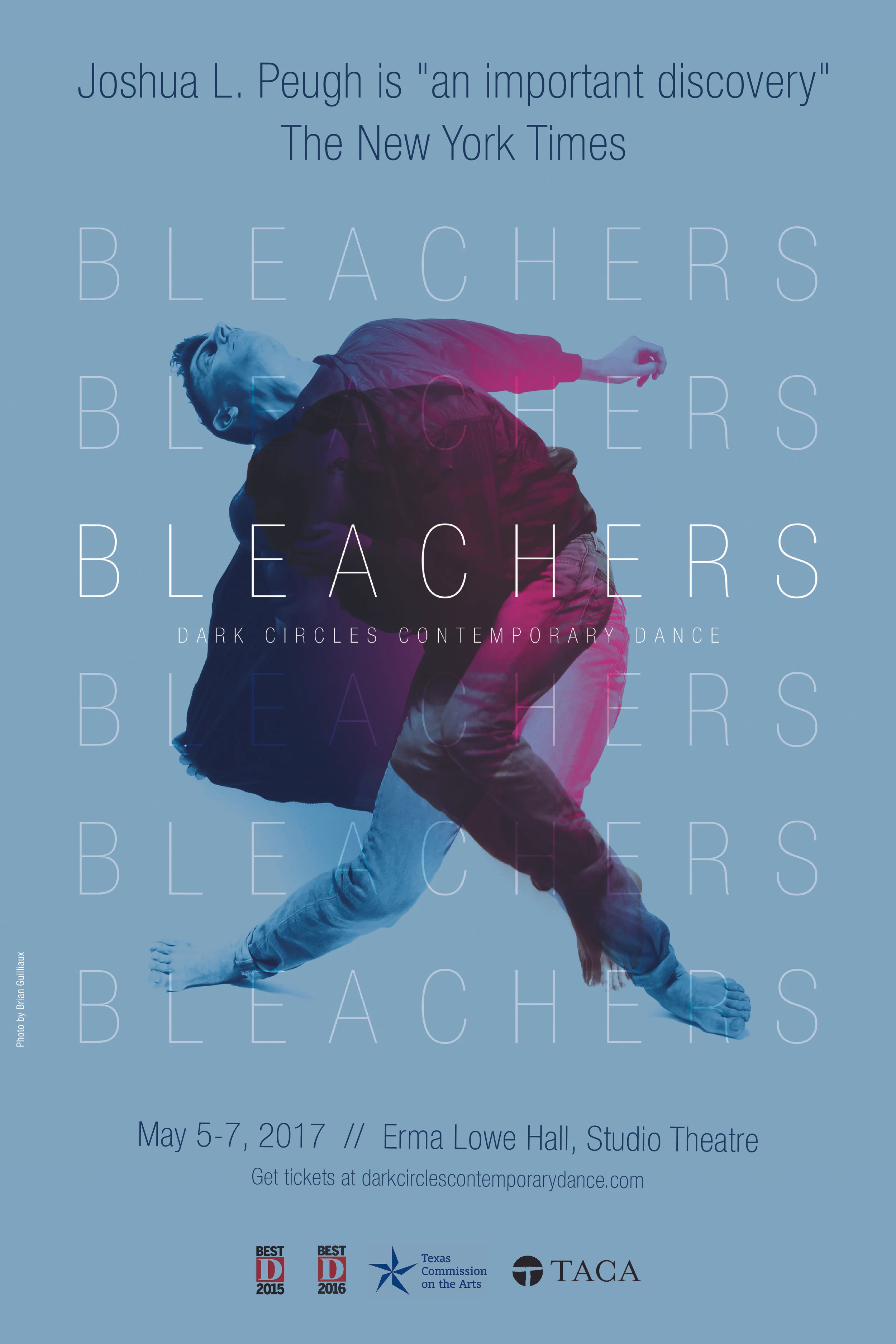 Dark Circles Contemporary Dance Poster_2017-16 Season_Bleachers