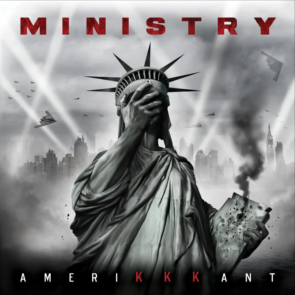 At long last, the day has arrived when MINISTRY 's provocateur-in-chief Al Jourgensen - never one to shy away from making political statements - can share with the world the fruits of what started as what he thought was a bad, bad dream on November 9, 2016...the day the world woke up to find that Donald J. Trump had been elected President of the United States. Ministry's AmeriKKKant is in stores today. In this " release day video ," Al provides one last look at what we can expect from the new album. According to Al, the album's lead-off track "Twilight Zone," harkens back to the chilling moment of realization: "How did this happen??" "Victims of a Clown" looks at us, American citizens, we who were about to be led by a man with no intellectual curiosity or emphathy. "TV 5/4 Chan" looks at Trump's followers who get wrapped up in their little soundbites for TV, put out their own "fake news," and then crawl back into the hole they came from. "We're Tired of It," "Antifa," and "Wargasm" make up a trilogy that screams "We're not snowflakes! We're not going to be led around by the nose, we're going to stand up for ourselves!" The next track, "Game Over," illustrates the realization of the "new reality" of what happened, how we got caught in Trump's BS. "AmeriKKKant" closes the album with a look at the journey of what's been going on, what brought us to the place where we, the American people, would vote for a man like Trump. MINISTRY hits the road with a brand new concert tour on March 22 at the House of Blues in Anaheim, CA. The full itinerary is below. MARCH 22 House of Blues, Anaheim, CA 23 Ventura Theatre, Ventura, CA 24 Brooklyn Bowl, Las Vegas, NV 26 Ace of Spades, Sacramento, CA 28 Roseland Theatre, Portland, OR 29 Vogue Theatre, Vancouver, BC CANADA 31 Union Hall, Edmonton, AB CANADA APRIL 1 Palace Theatre, Calgary, AB CANADA 3 Wilma Theatre, Missoula, MT 5 Bourbon Theatre, Lincoln, NE 7 Riviera Theatre, Chicago, IL 8 Turner Hall Ballroom, Milwaukee, WI 10 Bogart's, Cincinnati, OH 11 20 Monroe Live, Grand Rapids, MI 12 Egyptian Room, Indianapolis, IN 14 Opera House, Toronto, ON CANADA 15 MTelus, Montreal, QC CANADA 17 Royale, Boston, MA 18 Aura, Portland, ME 19 Paramount Theatre, Huntington, NY 21 Wellmont Theatre, Montclair, NJ 22 Town Ballroom, Buffalo, NY 23 Rams Head Live, Baltimore, MD 25 Center Stage, Atlanta, GA 26 Hard Rock Live, Orlando, FL 28 Levitation Festival, Austin, TX Missed the previous videos? Check them out, here: ' Antifa ': https://www.youtube.com/watch?v=hTkywyKV-9U ' Wargasm ': https://youtu.be/uJSrQQMbp2k #1 - Al deconstructs the song 'Antifa': https://www.youtube.com/watch?v=XZormHXjp8M #2 - Al about signing to Nuclear Blast: https://www.youtube.com/watch?v=2qwXgiDrtuw #3 - Al's political predictions for 2018: https://youtu.be/FzpnOKgyR1I #4 - Al talks about sexual harassment: https://www.youtube.com/watch?v=EnQuwU-bgSM #5 - Al talks about the songwriting process: https://www.youtube.com/watch?v=RbYS9_8-swk #6 - Why it is the right time for a Ministry album: https://www.youtube.com/watch?v=ToPyVcMeOk8 #7 - Should Trump be empeached or jailed? https://www.youtube.com/watch?v=nUPLmk72b7w 