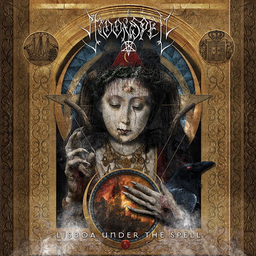 Track listing: I ROCKUMENTARY - band documentary by Victor Castro II WOLFHEART SHOW - full album played live 1. Wolfshade (A Werewolf Masquerade) 2. Love Crimes 3. Of Dream And Drama 4. Lua D'inverno 5. Trebaruna 6. Ataegina 7. Vampiria 8. An Erotic Alchemy 9. Alma Mater III IRRELIGIOUS SHOW - full album played live 1. Perverse Almost Religious 2. Opium 3. Awake! 4. For A Taste Of Eternity 5. Ruin & Misery 6. A Poisoned Gift 7. Raven Claws (Feat. Mariangela Demurtas) 8. Mephisto 9. Herr Spiegelmann 10. Fullmoon Madness IV EXTINCT SHOW - full album played live 1. All Gone From The Wild (Intro) 2. Breathe (Until We Are No More) 3. Extinct (Feat. Carolina Torres) 4. Medusalem 5. Domina 6. The Last Of Us 7. Malignia 8. Funeral Bloom 9. A Dying Breed 10. The Future Is Dark V MAKING OF - show day VI GALLERY - live and backstage pics Lisboa Under The Spell will be available in the following formats: BD/DVD/3-CD DVDPac (6 pages Digipack, 28 pages booklet, 29 tracks + Rockumentary, 3 full length filmed shows, behind the scenes & making of videos, Gallery) 3LP Gatefold (29 tracks) Black/Gold/Blue Vinyl LTD Deluxe Fanbox incl. - BD/DVD/3-CD DVDPac - Coverflag - Lanyard & Pass - Pendant - Patch Touring: 29.06.18 GR - Chania, Chania Rock Festival 13.07.18 DE - Neukirchen-Vluyn, Dong Open Air 03.08.18 CZ - Ostrava, Ostrava Vplamenech NORTH AMERICAN TOUR w/ Amorphis, Dark Tranquillity, Omnium Gatherum 9/7: New York, NY - Gramercy Theater 9/8: Montreal, QUE - Cafe Campus 9/9: Quebec City, QUE - Imperial de Quebec 9/10: Toronto, ONT - Opera House 9/11: Ft Wayne, IN - Pierre's 9/12: Detroit, MI - Harpo's 9/13: Joliet, Il - The Forge 9/14: Minneapolis, MN - The Cabooze 9/15: Winnipeg, MB - Park Theatre 9/17: Edmonton, AB - The Starlite Room 9/18: Calgary, AB - Dickens 9/19: Vancouver, BC - Rickshaw Theater 9/20: Seattle, WA - El Corazon 9/22: Berkeley, CA - The UC Theatre 9/23: Anaheim, CA - City National Grove 9/24: West Hollywood, CA - Whiskey a Go Go 9/25: San Diego, CA - Brick By Brick 9/26: Tempe, AZ - Marquee Theatre 9/27: Las Vegas, NV - House of Blues 9/28: Salt Lake City, UT - Liquid joe's 9/29: Denver, CO - Herman's Hideaway 10/1: Dallas, TX - Trees 10/2: San Antonio, TX - Rock Box 10/3: Houston, TX - Scout Bar 10/5: Tampa, FL - Orpheum 10/6: West Palm Beach, FL - Kelsey Theater 10/7: Atlanta, GA - The Masquerade 10/9: Louisville, KY - Diamond Pub and Billiards 10/10: Durham, NC - Motorco 10/11: Baltimore, MD - Soundstage 10/12: Philadelphia, PA - The Trocadero 10/14: Clifton Park, NY - Upstate Concert Hall Line-up: Fernando Ribeiro - Vocals Ricardo Amorim - Guitar Pedro Paixão - Guitar, Keyboard Aires Pereira - Drums Mike Gaspar - Bass For More Info On MOONSPELL: www.moonspell.com www.facebook.com/moonspellband www.moonspell.rastilho.com www.napalmrecords.com