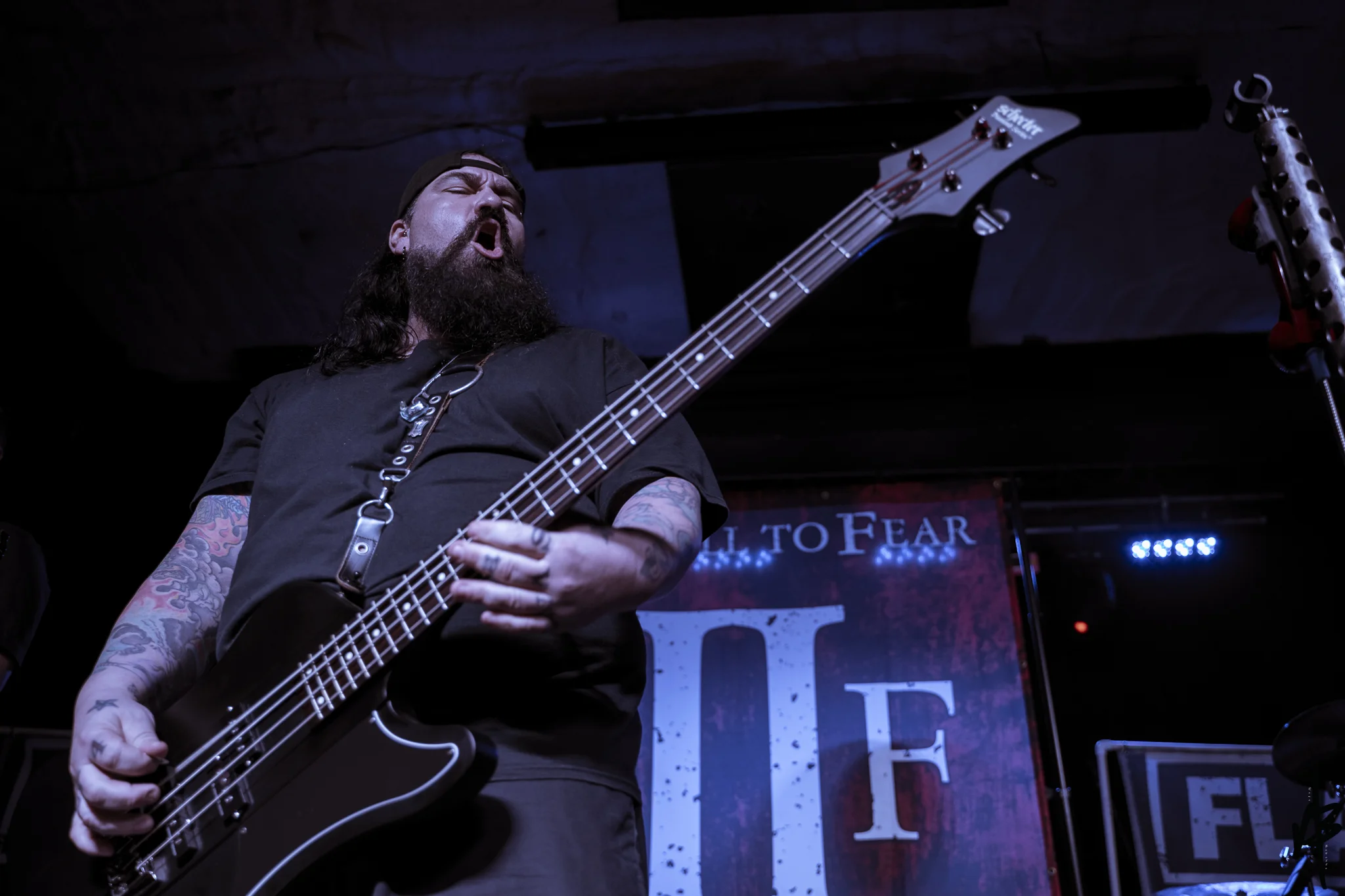 From the start of their set with the crowd being unsure to ending with people crowded up front and bouncing in full acceptance, Farewell To Fear easily won some new fans! It’s a beautiful thing to watch faces of happiness and hear shouts of excitement in experiencing live rock music.