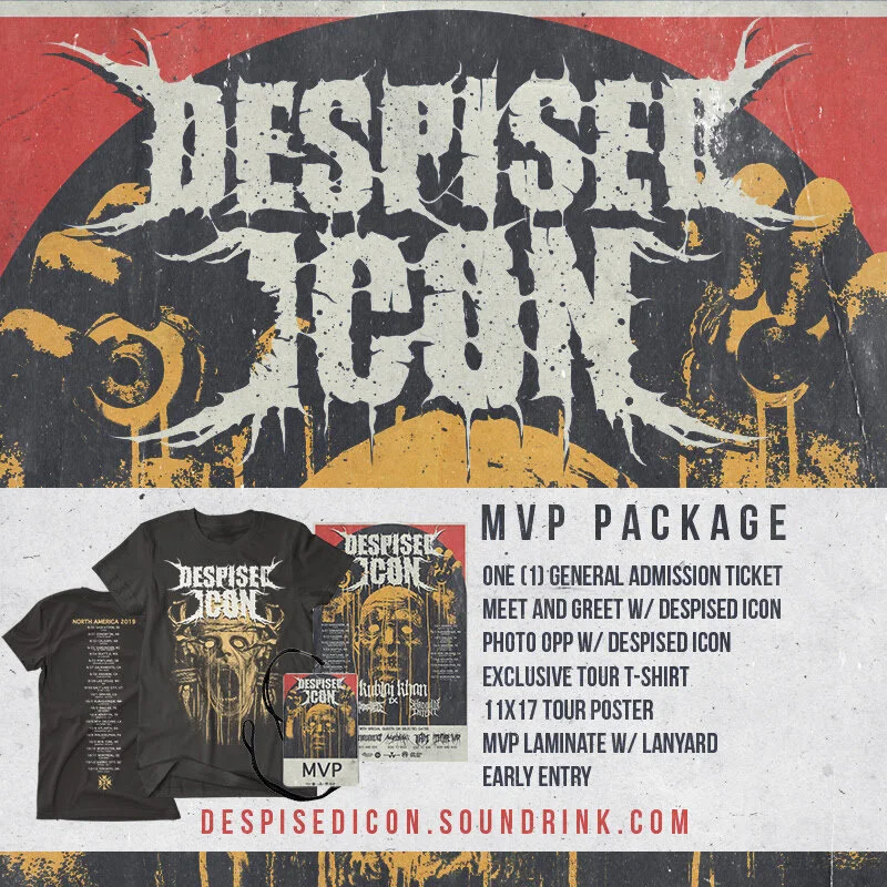 Purchase your MVP package here: http://despisedicon.soundrink.com The remaining DESPISED ICON 2019 North American dates with KUBLAI KHAN , INGESTED, SHADOW OF INTENT & SUFFOCATION are: 10/11 - Montreal, QC - Club Soda 10/12 - Quebec, QC - Imperial Bell 10/13 - Toronto, ON - The Opera house DESPISED ICON is Alex Erian | Vocals Steve Marois | Vocals Eric Jarrin | Guitar Ben Landreville | Guitar Sébastien Piché | Bass Alex "Grind" Pelletier | Drums Pre-order PURGATORY in the format of your choice here: www.nuclearblast.com/despisedicon-purgatory PURGATORY track list: 1. Dernier Souffle 2. Purgatory 3. Light Speed 4. Slow Burning 5. Snake In The Grass 6. Vies D'Anges 7. Moving On 8. Unbreakable 9. Apex Predator 10. Legacy 11. Dead Weight