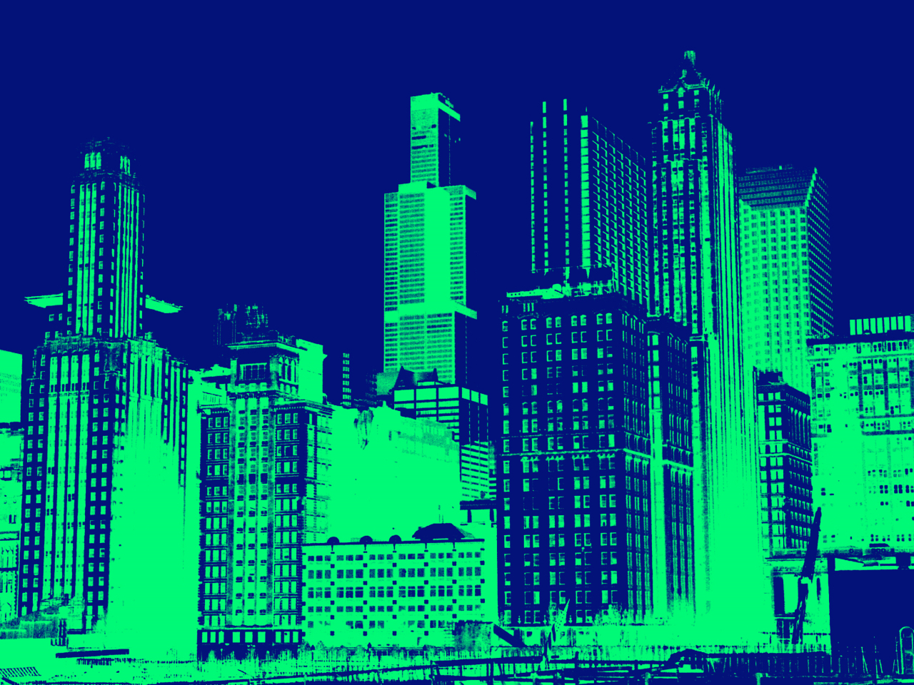 Kind of Blue, digitally enhanced photograph, 2002