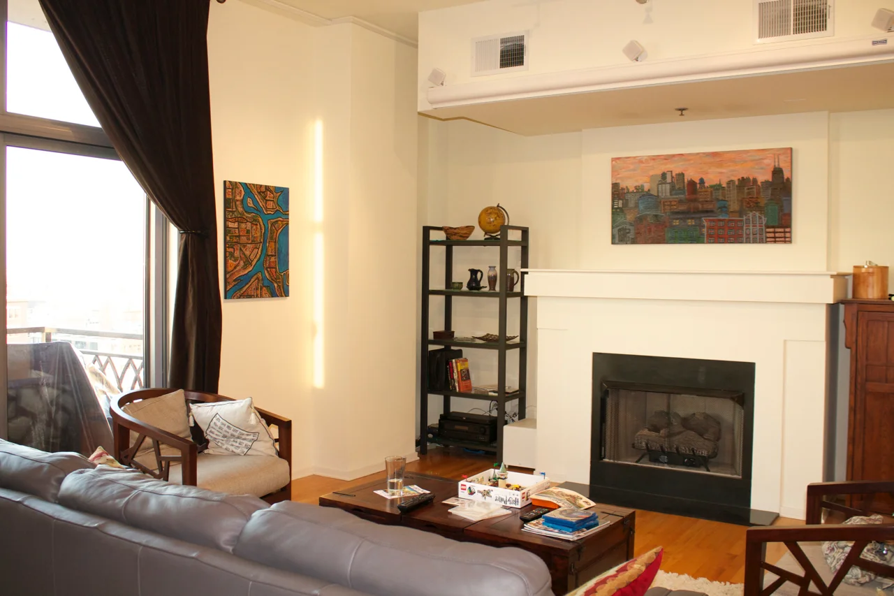 West Loop Condo (West Loop Skyline and Chicago River), 2012