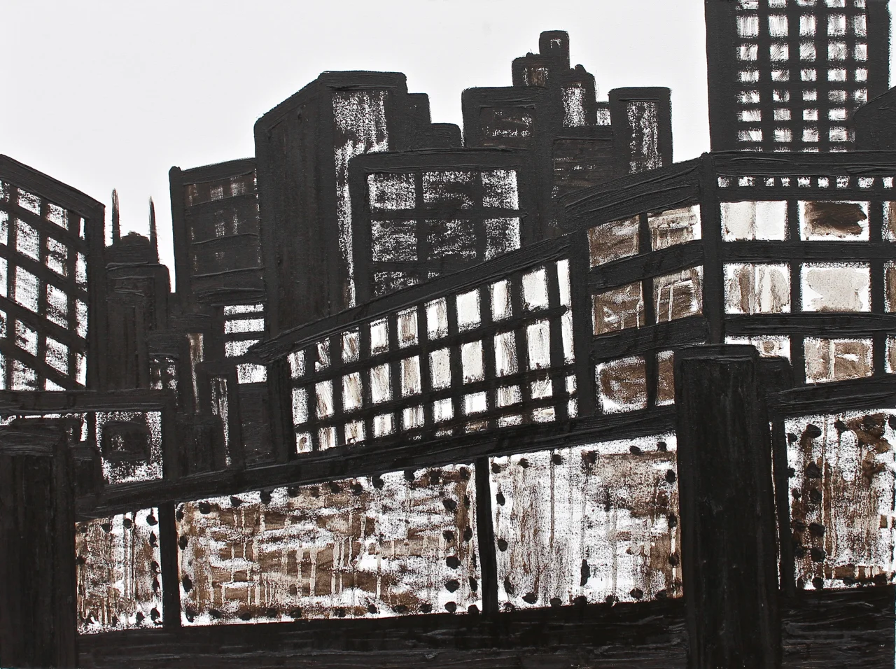 Franklin, Looking South, oil on canvas, 30x40, 2017, AVAILABLE