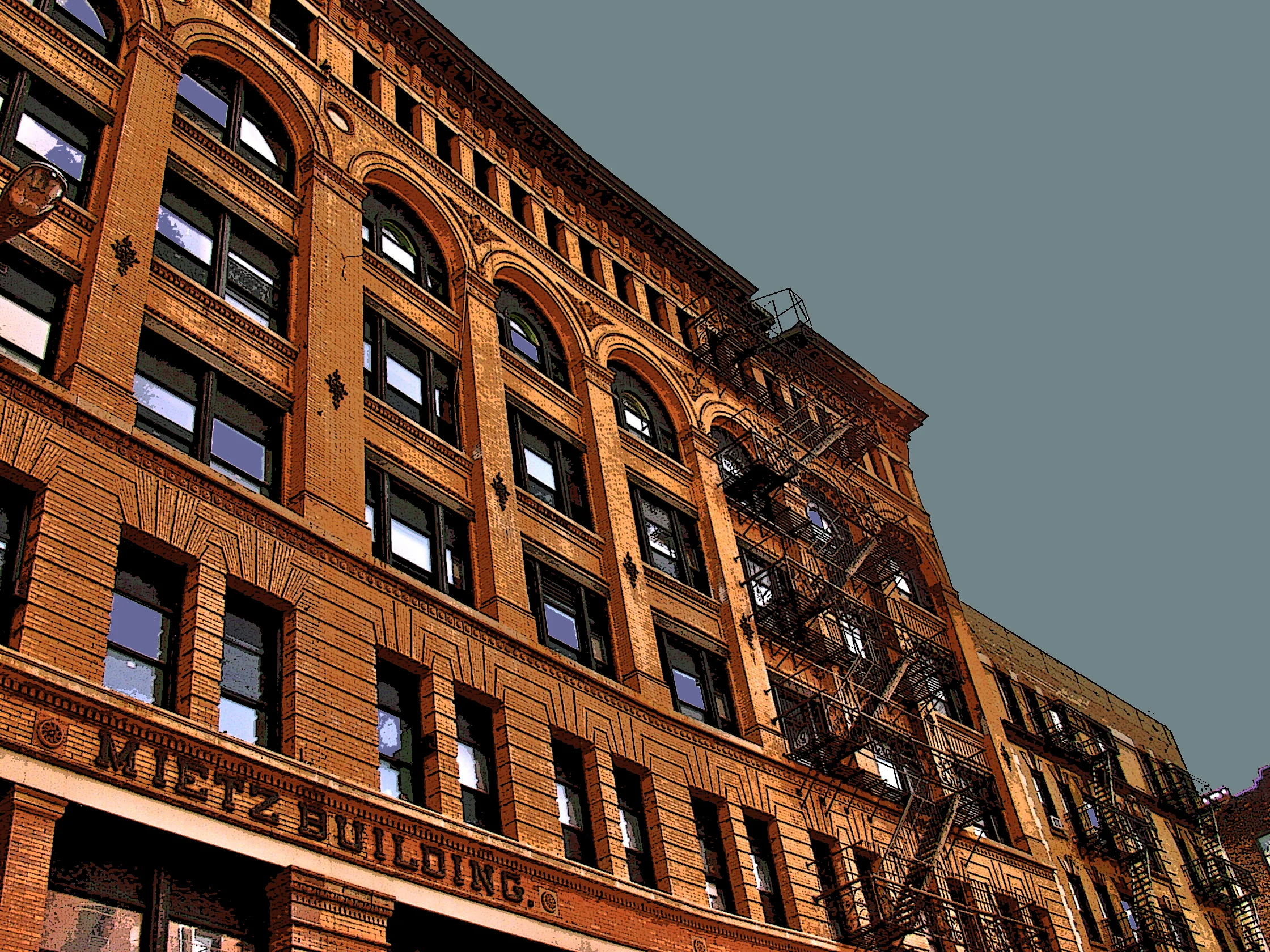 Mietz Building (New York), digitally enhanced photograph, 2009.jpg
