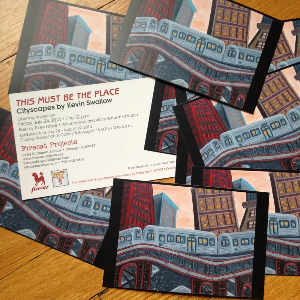 Firecat Projects - show postcards