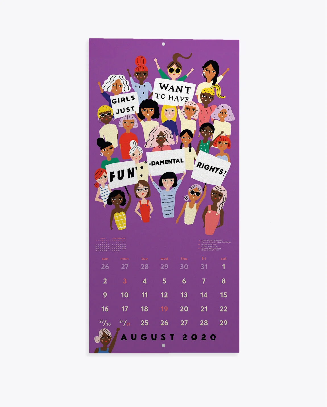 THE FUTURE IS FEMALE WALL CALENDAR — carolyn suzuki