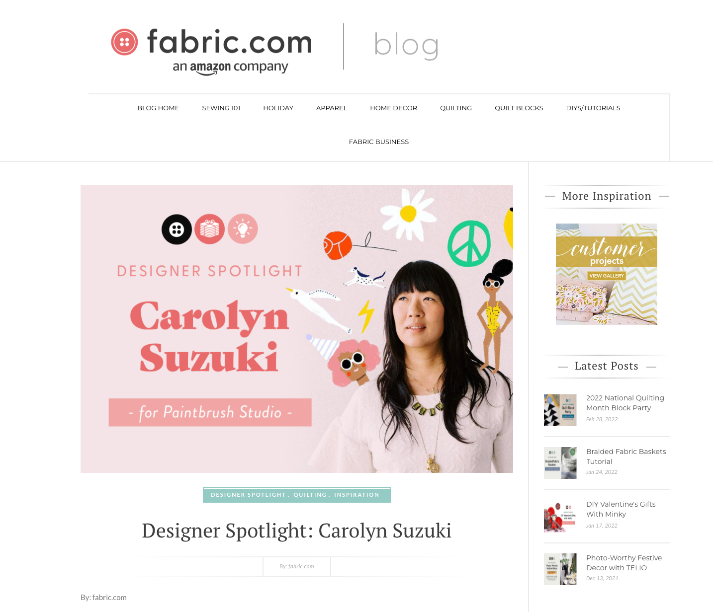 Fabric.com - December 2020 