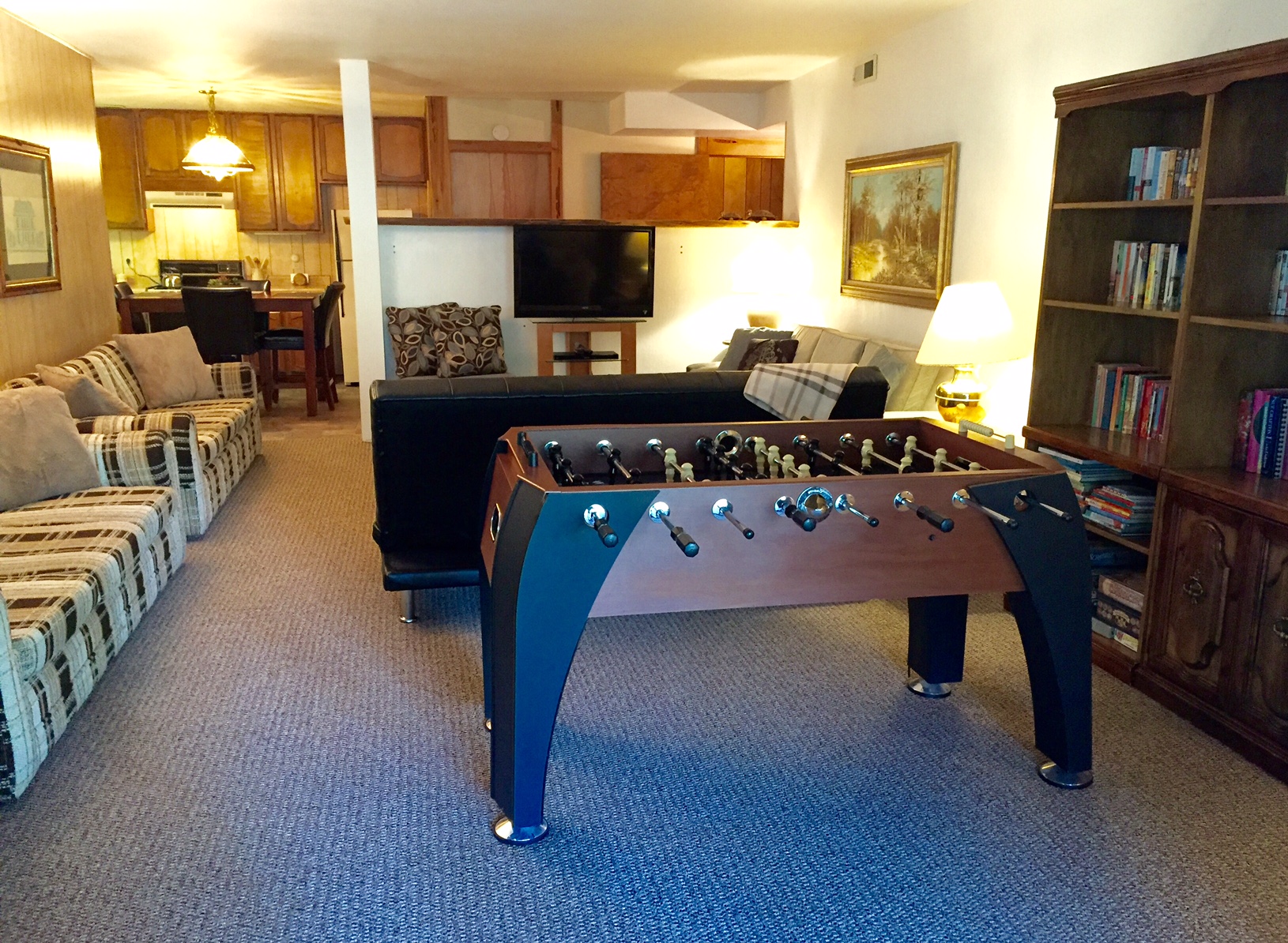 Downstairs Living and Game Room