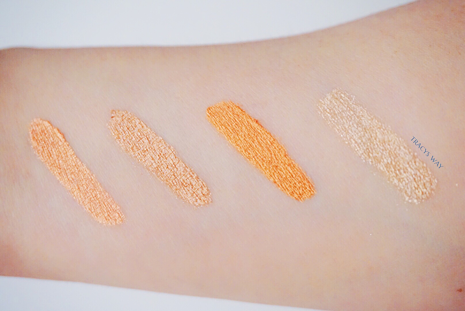 LadySkin Gumiho Glamfit Cream Eyeshadows in Shades Cocoblossom, Mapleday, Punkybaby, Shinesiluet
