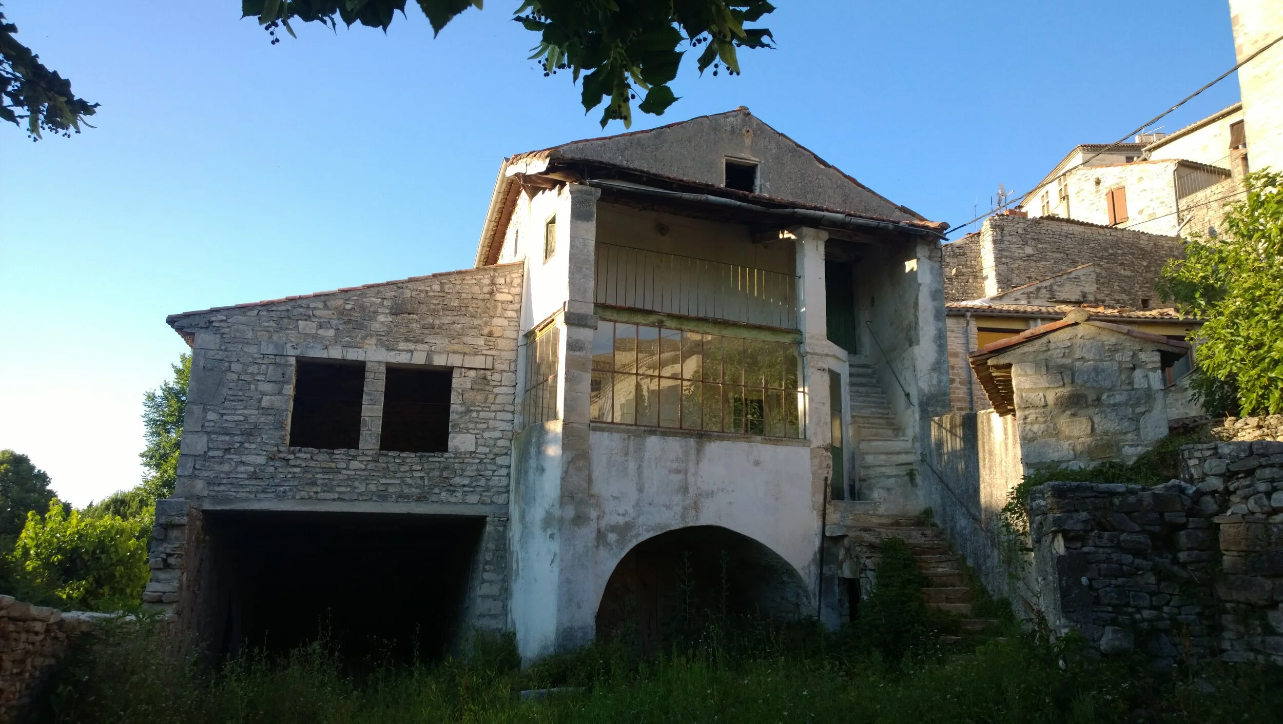 The Barjac house at the time of purchase, June 2015. A diamond in the rough with endless potential to become something truly special.