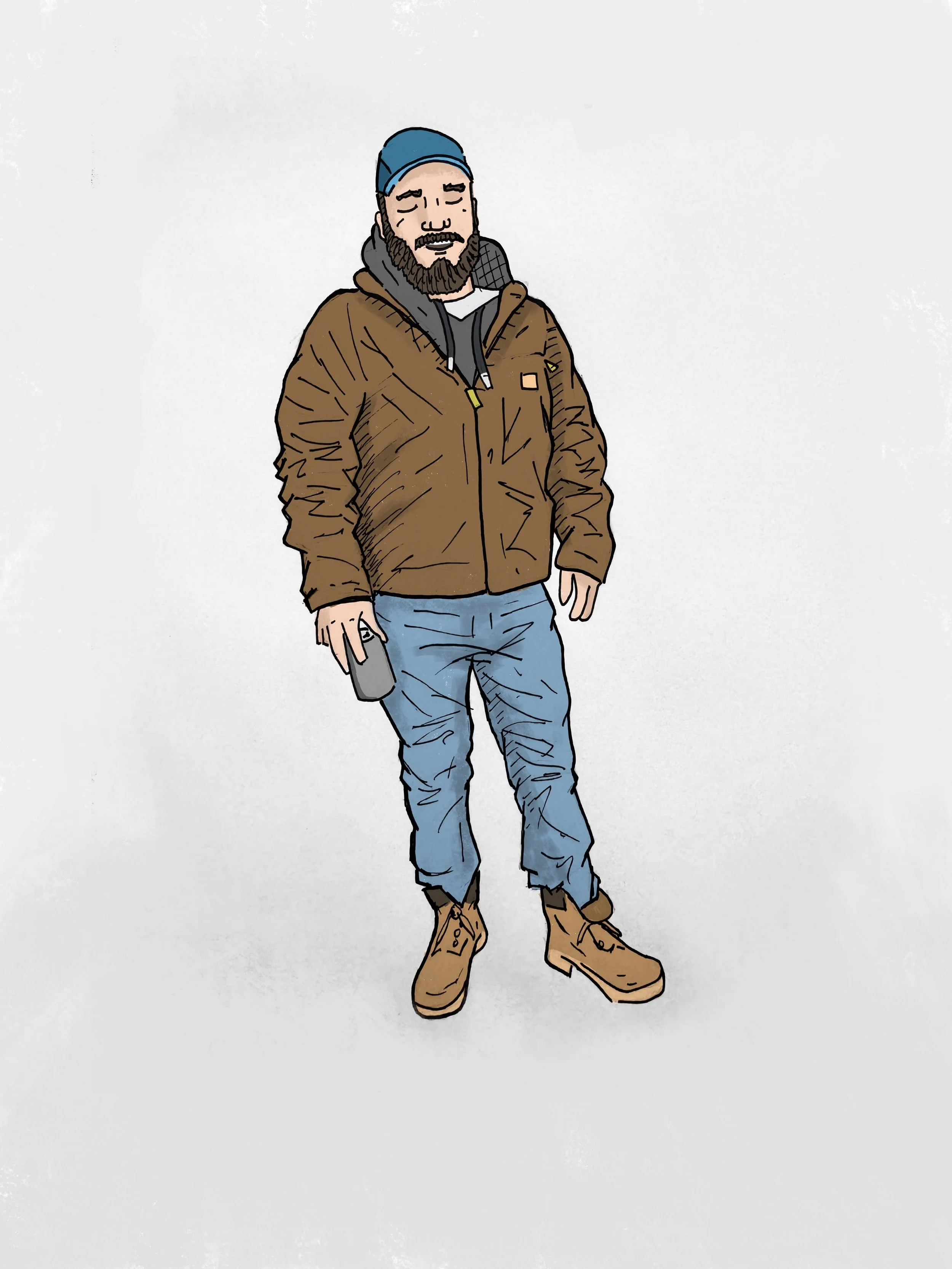 Self Portrait - Camping