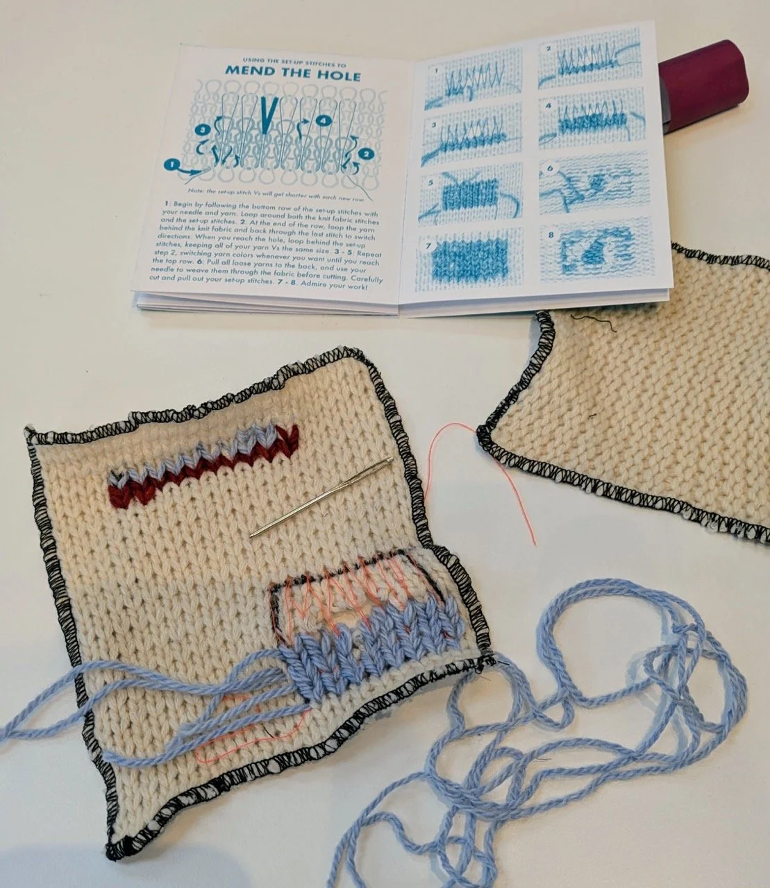 Intro to Swiss Darning at Maydel Craft