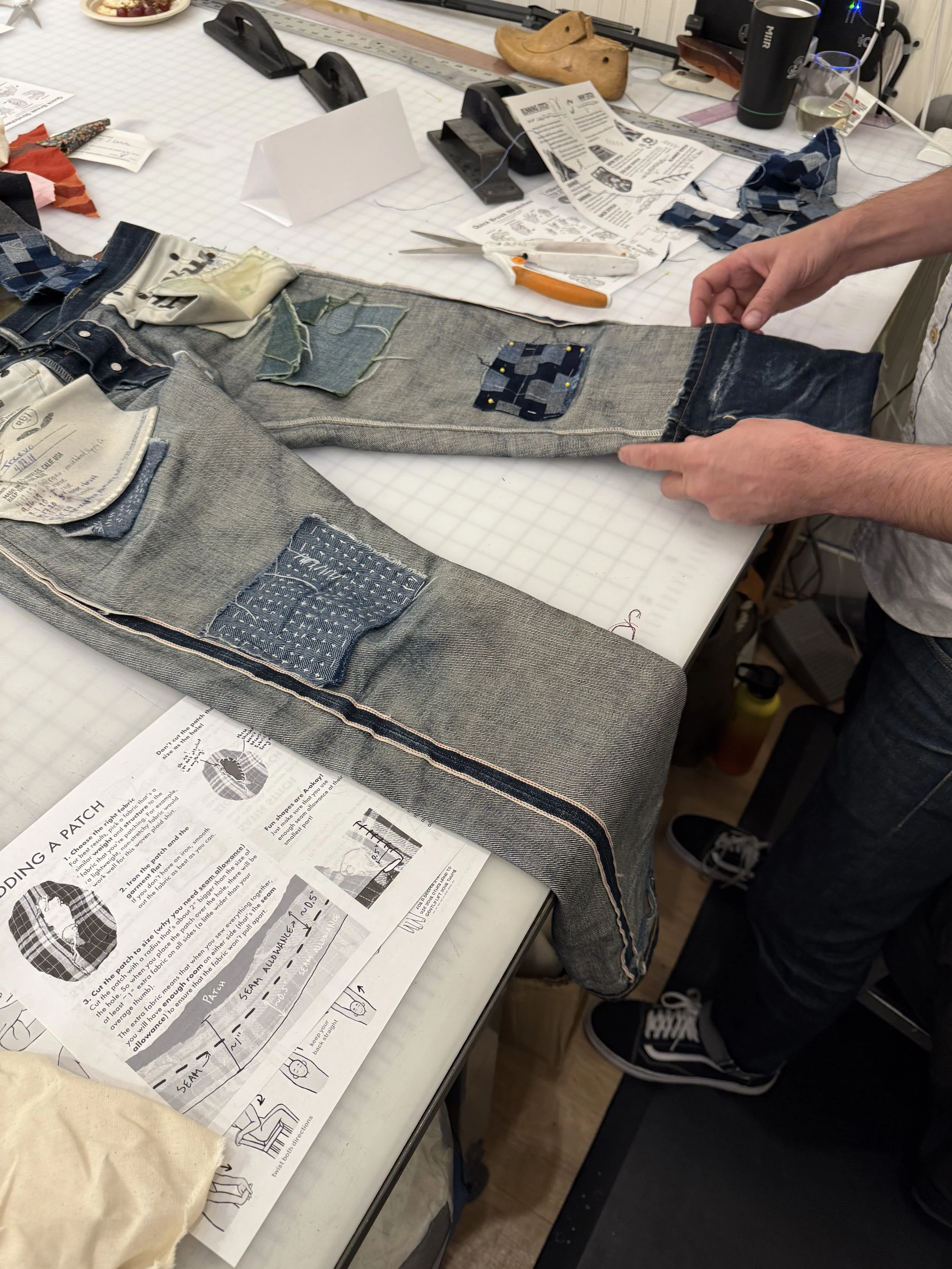 Visible Mending Workshop at Maydel Craft