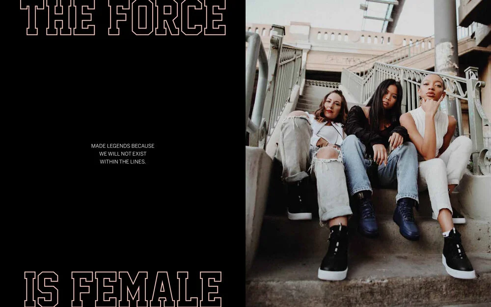 nike force is female
