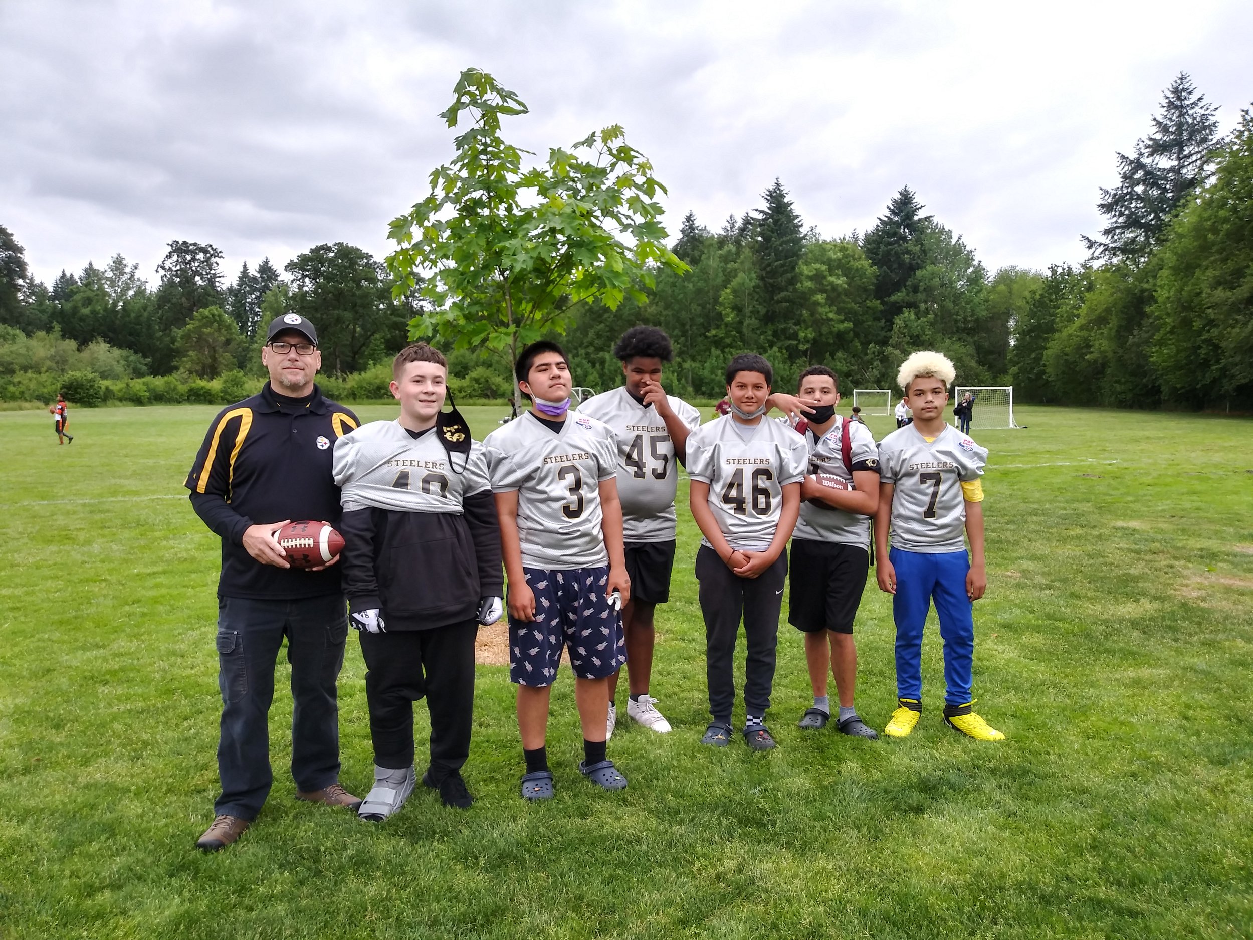 First Portland Steeler Flag Team