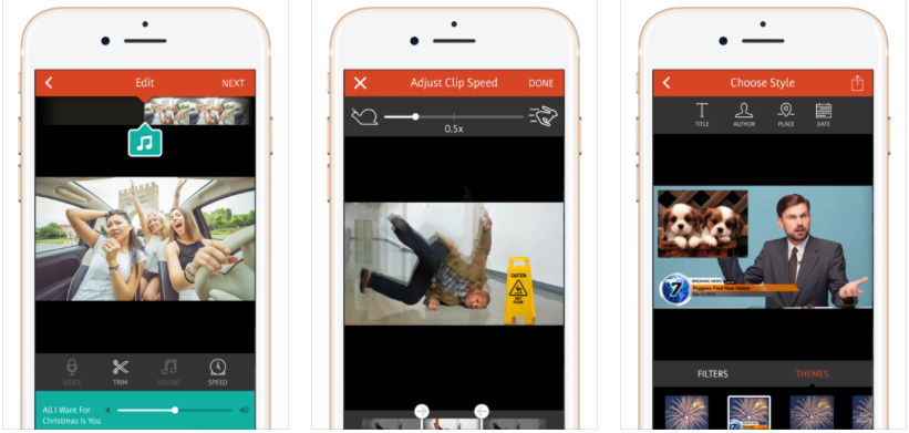 Video shop UI (Taken from iTunes store)