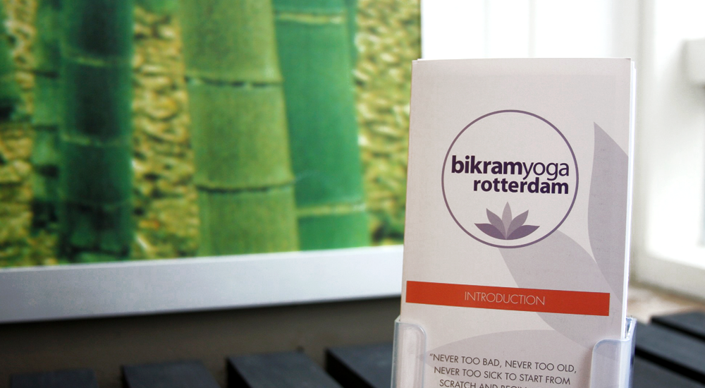 Bikram Yoga Rotterdam's brochures