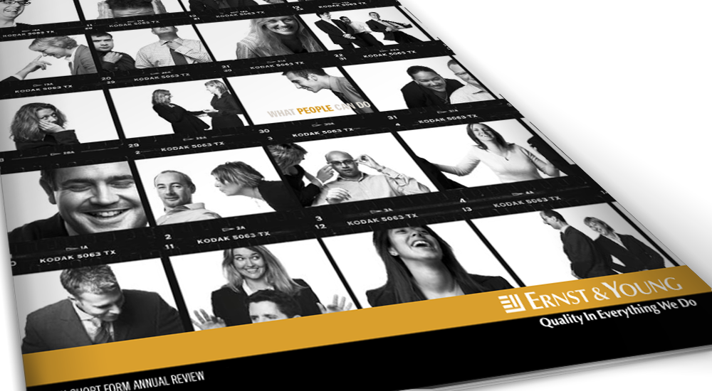 EY's small-format Annual Report