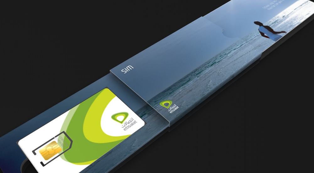 Etisalat's SIM card design and packaging VIEW CASE STUDY >