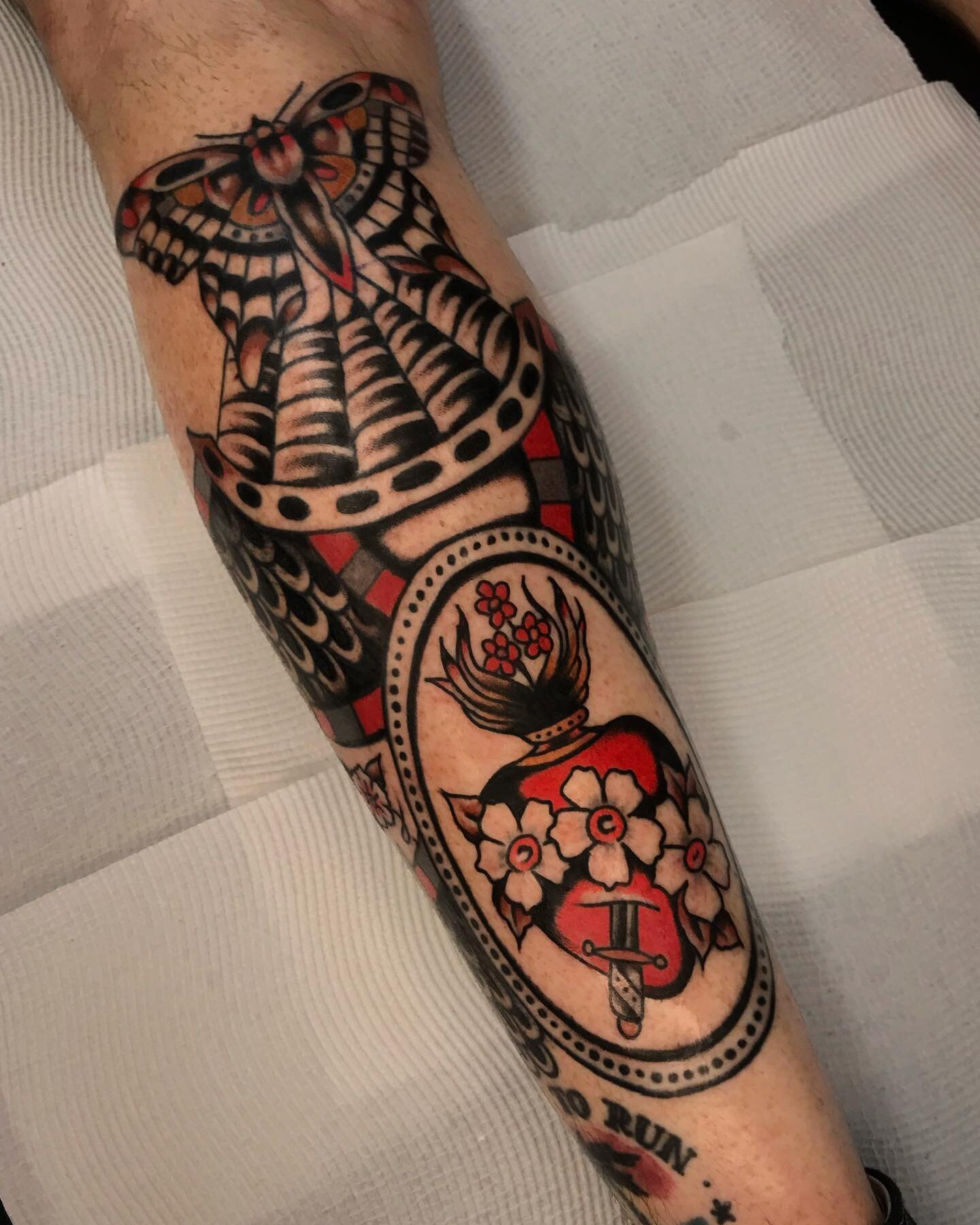 Fresh Neo Traditional Tattoo done by Lukas Adams at The Grand Reaper in San  Diego CA  rtattoos