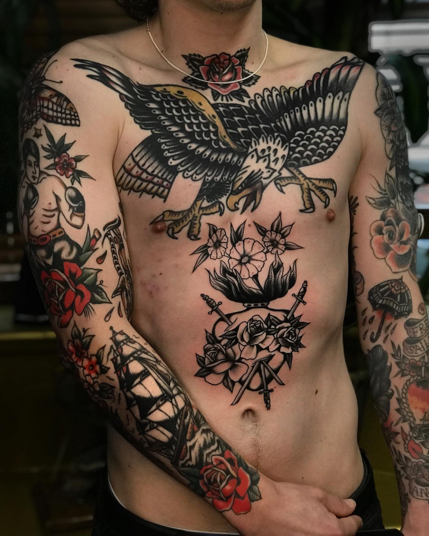 61 Brilliant Owl Tattoos For Chest  Tattoo Designs  TattoosBagcom