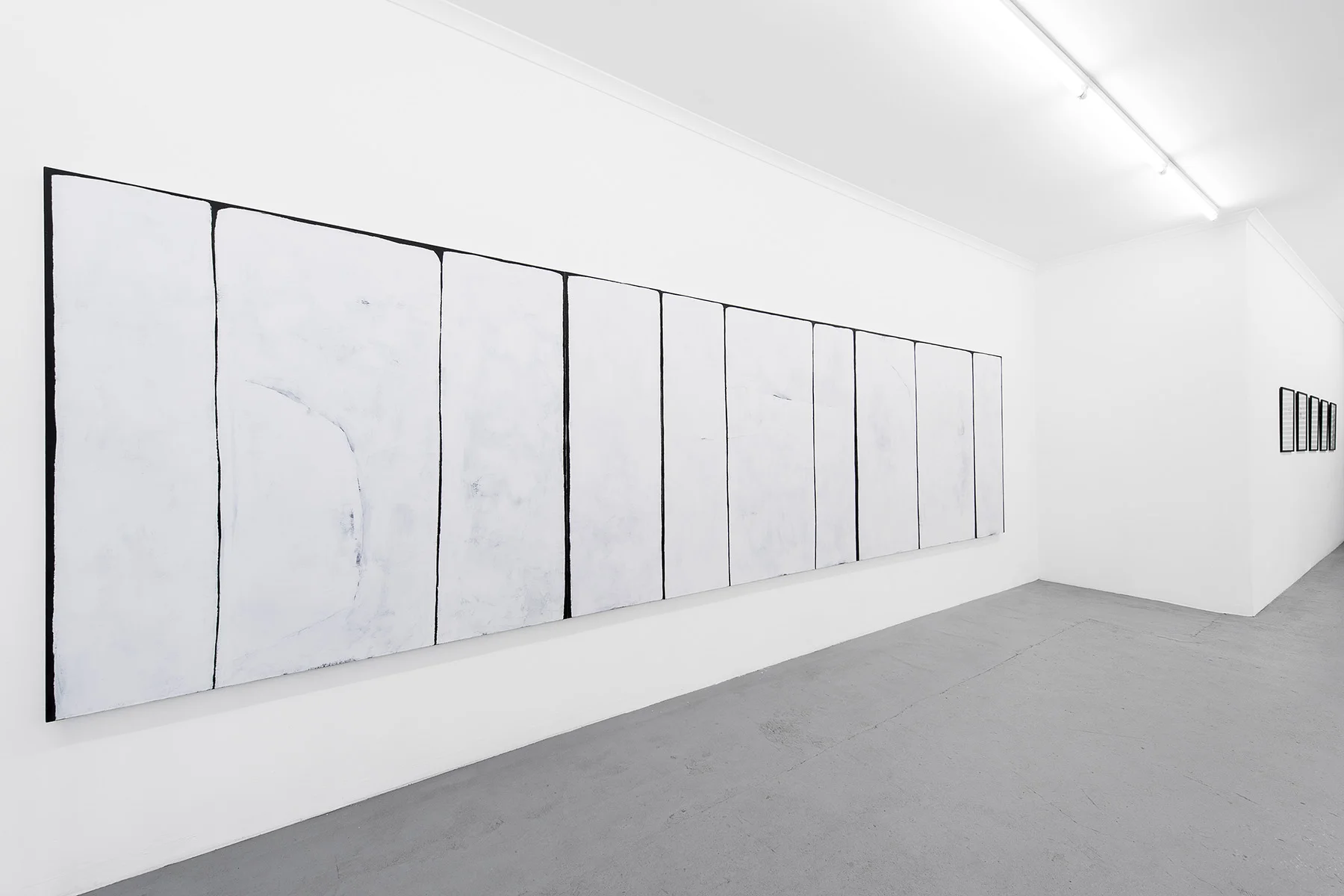 Against the sky , 2018, installation view, photograph courtesy of Galerie pompom
