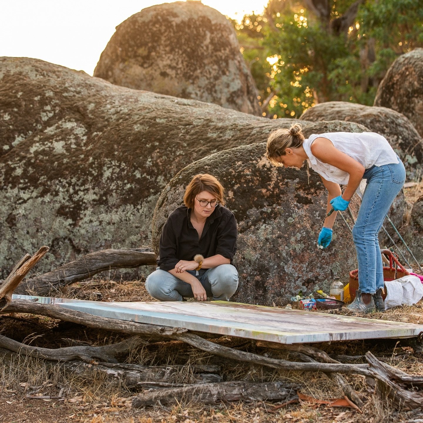 In 2023-24 I have had the privilege of working with Julia Roche in curating her solo show &lsquo;When Our Eyes Adjust&rsquo; at Wagga Wagga Art Gallery. Working on this project has been an absolute highlight of my career. Julia is a beautiful artist 