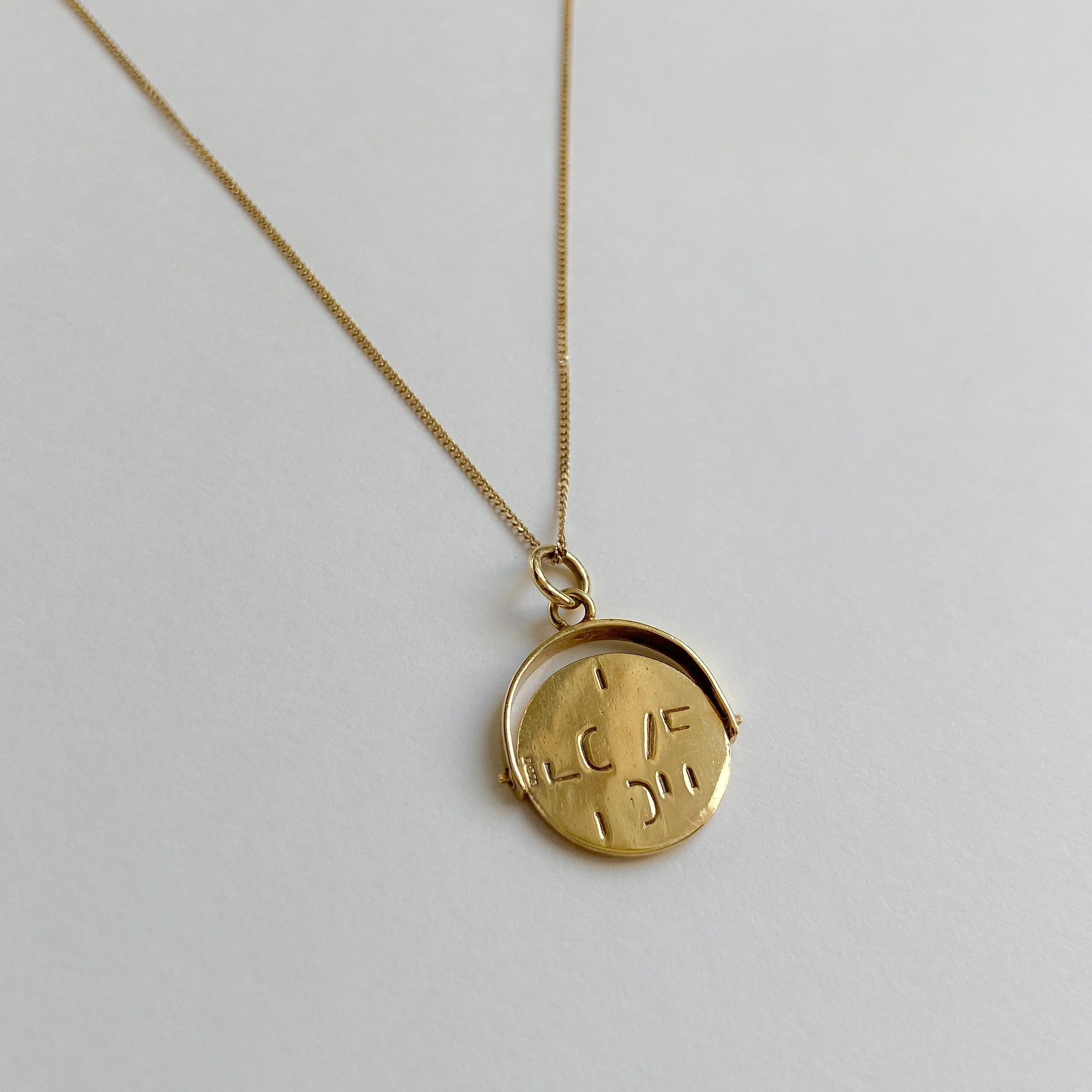 I Love You Spinner Necklace — IVY NIXON