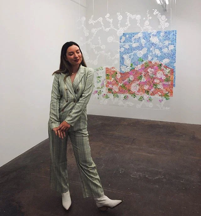 My newest work is now on show at @busprojects for @melbfringe ✨ There will be a very special event on the 20th of September for Deadly Night which will be a collaboration with my brother, a night of art and music our respective creative practices 🥰 