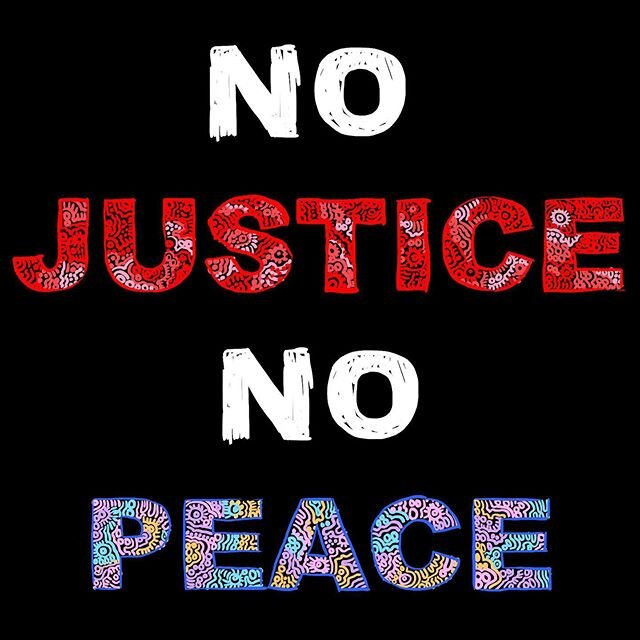 No Justice No Peace 
No racist police. Who decides what is just behaviour or treatment? Is it Scott Morrison? Who has suggested we don&rsquo;t import &ldquo;America&rsquo;s problems&rdquo; and condemning looting as though Australia wasn&rsquo;t built