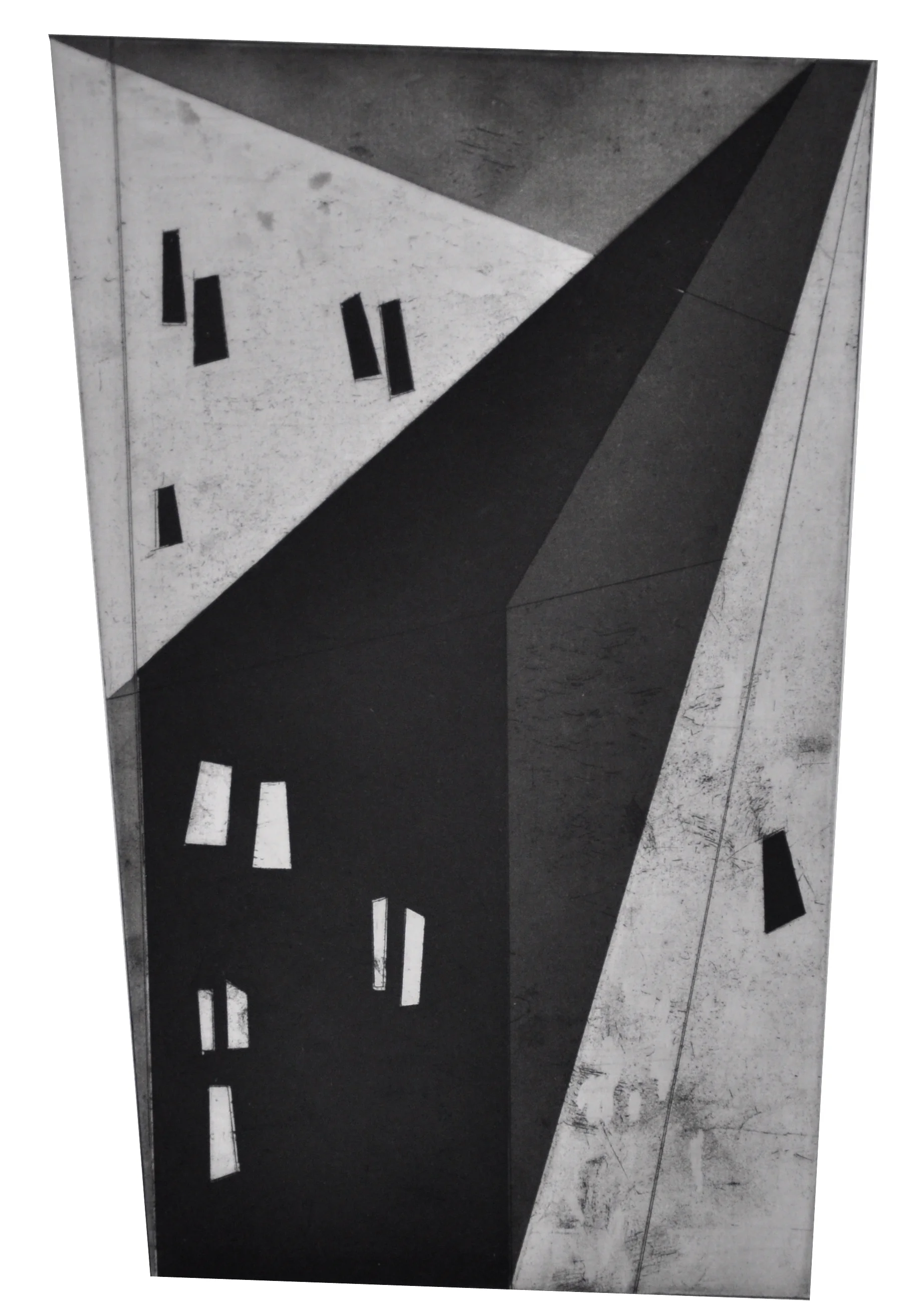   shadow II, 2014  acquaforte/acquatinta 18 x 27 cm  