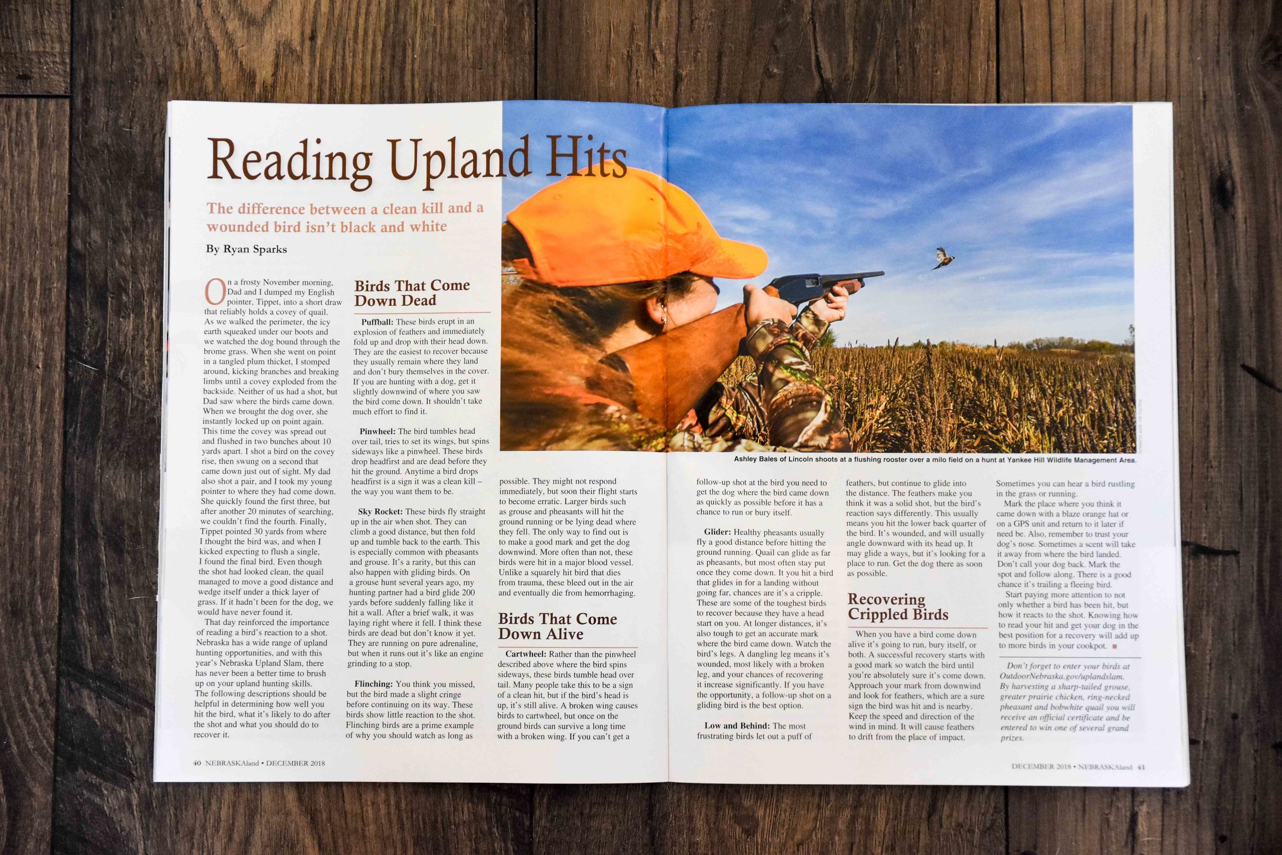 Tip-Up Hook Keeper •Nebraskaland Magazine